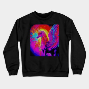 Winged Unicorn Crewneck Sweatshirt